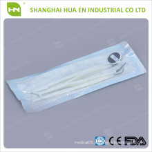 Kits de instrumentos para exames odontológicos descartáveis ​​de ABS esterilizados